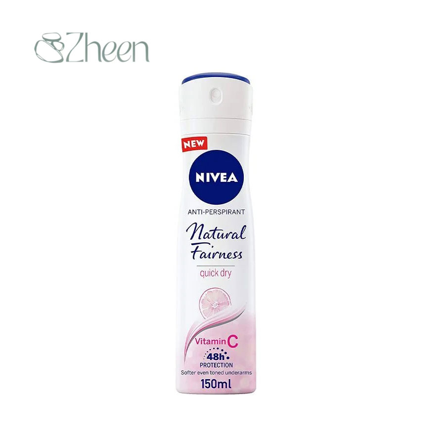 اسپری بدن نچرال ریدینس ویتامین سی 48 ساعته زنانه نیوآ